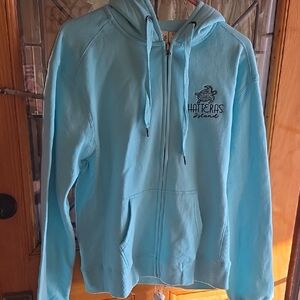 Light Blue Hatteras Island Hoodie